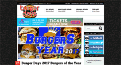 Desktop Screenshot of burgerdays.com